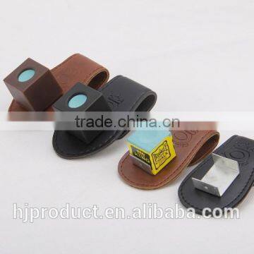 High grade Leather chalk clip/ Factory promotion