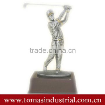 newly custom made antique replicas golf trophy