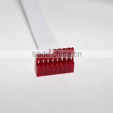 KSM Electrical Cable Assemble Custom Flat Ribbon Cable Assembly With Micro Match 1.27mm Red IDC Socket and Red IDC Socket photo-4