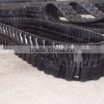 320 x100x 44 rubber track used for mini agricultural machinery