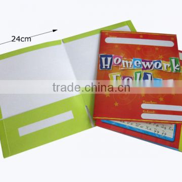 Colorful a4 Children homework folder wholesale