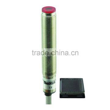 M12 Cable series DC 4-wire Retro reflective Photoelectric sensor