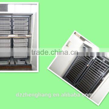 full automatic egg incubator with hatching 9856 eggs