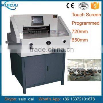 720mm Reliable Cutting Paper Machine Supplier from China