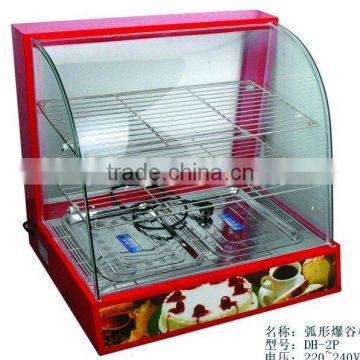 Hot Food Warmer Display,Glass Warming Showcase