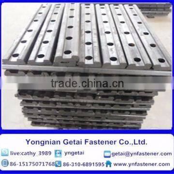 6 holes BS100A rail fish plate