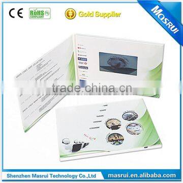 LCD invitation video card ,lcd invitation brochure card, invitation lcd video card