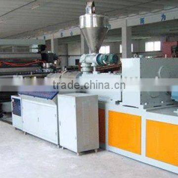 PVC sheet extrusion line plastic machine