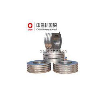 210mm Diameter for Wholesales High Quality Cemented Carbide Groove Rolls for Producing Concrete Reinforced Bar photo-3