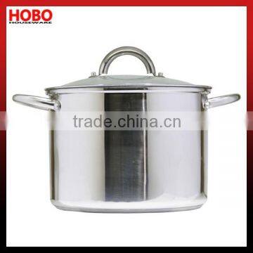 Diameter 22cm 0.6mm Stainless SteelStock pot