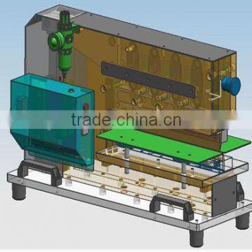 CE Certification Pcb V-score Cutter ,1200mm High Speed Automatic PCB Depaneling for Pre Scored PCB . YSVC-2