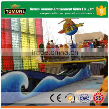 Funfair Thrill Amusement Park Equipment Swing Rides Crazy Surfer for Sale