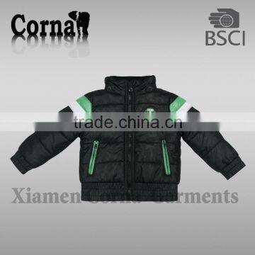 2015 new design kid padding jacket in winter