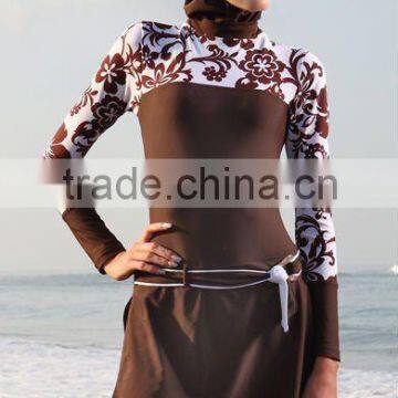 Long skirt for muslim women swimwear