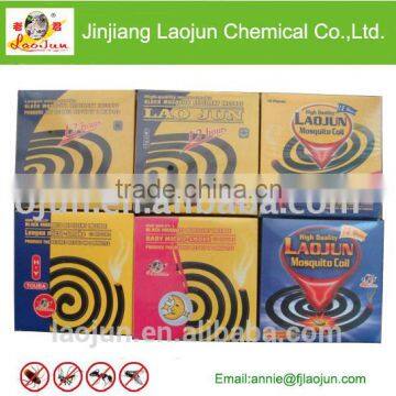 unbreakable plant fiber smokefree140mm black mosquito coil