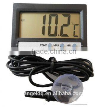 Digital indoor and outdoor car thermometer with clock AG-2S