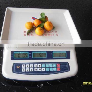 High Precision Digital Balance 30kg With Counting Function