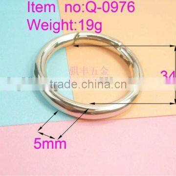 metal opened o spring rings q-0976