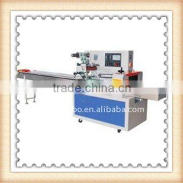 Pillow packaging machine for biscuit/cookie