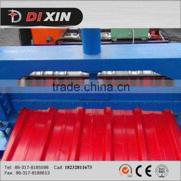 Shingle Manufacturer a Machine for Red Color Metal Roof Tiles Making Machine Price photo-6