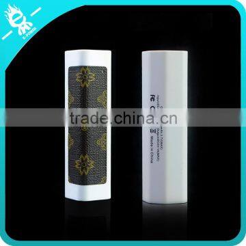 2016 New Mini Leather 2600mah Usb Portable Power Bank With ce Fcc Rohs photo-5