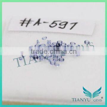 Wholesale in Bulk Gemstones Synthetic #A597 Round Brilliant Cut Nano Sital Gems Stone for Jewellery Price