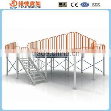 warehouse rack steel platform