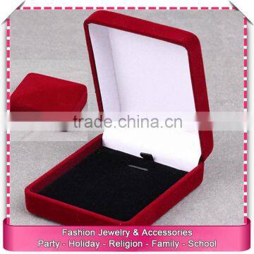 Luxury jewelry box velvet, hot sale antique jewelry box