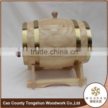 Wholesale Custom natural oak wooden wine barrels