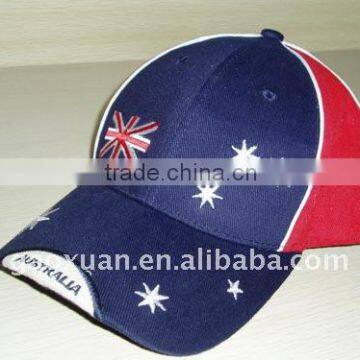 Embroidered sports cap