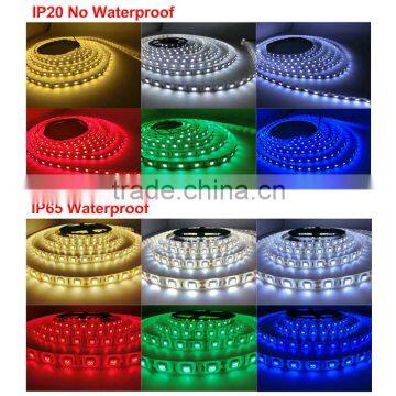 LED Strip 5050 Waterproof DC12V 60LEDs/m 5m/lot Flexible LED Light RGB 5050 LED Strip