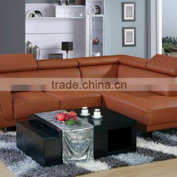 New arrival sofa/corner sofa with pivot headrest ,hot sale new design modern sofa,PU/PVC corner sofa