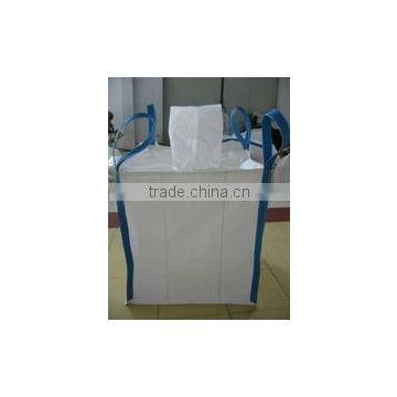 SF5:1 PP woven super sacks fibc jumbo bag ton bag with loading and discharging spout feed bags