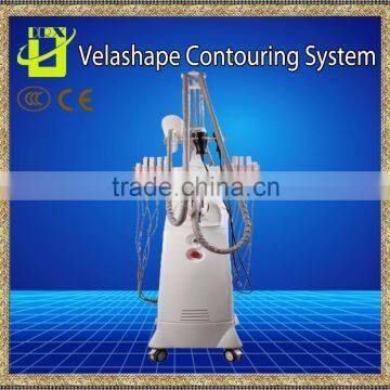 Vacuum Liposuction+Infrared Laser+Bipolar RF+Roller Massage Cellulite Reducing and Body Shaping