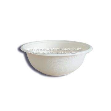 JUST Biodegradable disposable paper pulp bowls 350ml