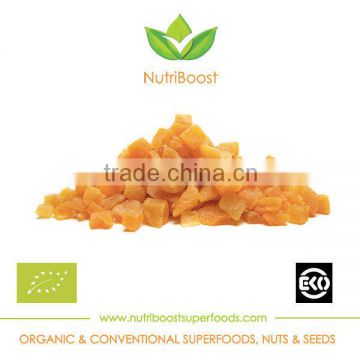 Organic Dried Apricots, 2014, diced