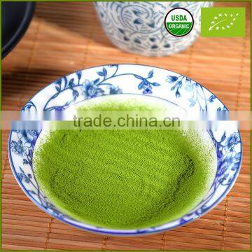 Food Beverage Ingredient Matcha Green Tea Powder From Organic Farm ( Customized Small Package Is Available )