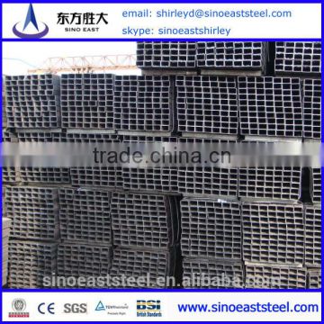 Hot! Chinese Mill supply Standard erw square carbon steel pipe sizes at factory price