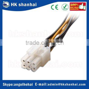 Trend 2017 Low Price Video Graphics Card 6 Pin PCIE to 2x 4 Pin Molex LP4 Power Cable PCI Express Power Splitter Adapter Cable photo-3
