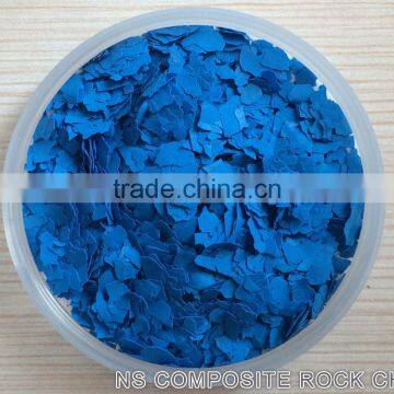 High Temperature Resistance Colored Flakes for Granite Effect Coating photo-5