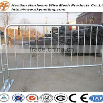 discount hot dipped galvanized after welding tube frame crowd control barrier road barrier steel barrier