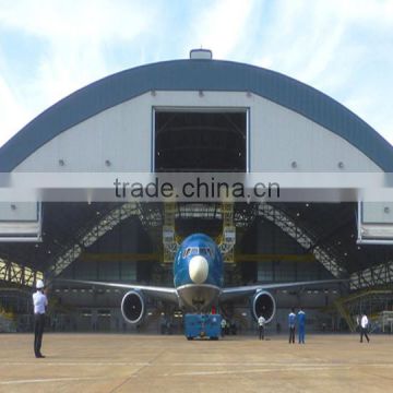 Steel Structure Steel Pipe Truss Aeroplane Shed