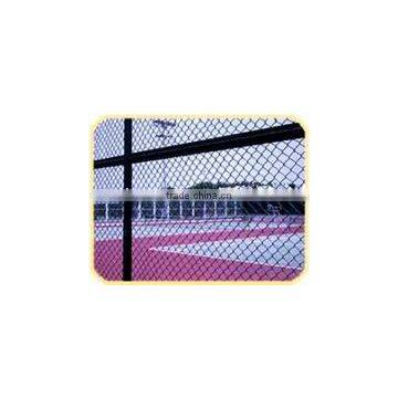 galvanized chain link fence