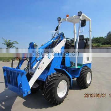 China mini loader has CE paper 800kg 80% to Germany Weidemann loader