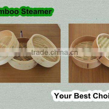 Manual hot sale optima steamer bamboo steamer for sale bamboo steamer cooker use