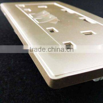 Double USB Charging Wall Socket With Switch 3 Pin Wall Socket With Usb photo-5