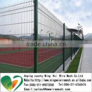 Used to school Triangular Bending welded Wire Mesh fencing