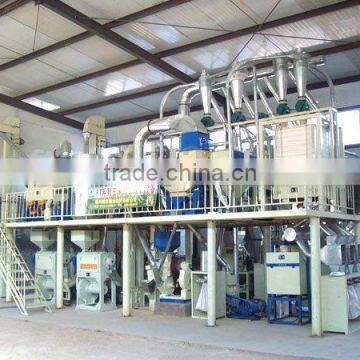 maize flour milling complete plant