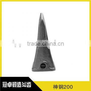 SK200 Bucket Flat Tooth Wheel Excavator Bucket Tooth photo-2