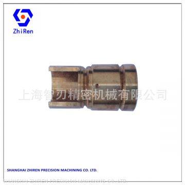 Brass CNC Lathe Machined High Precision Parts Ra3.2 Metal Processing Parts for Vehicle Hardware Machining Service photo-2